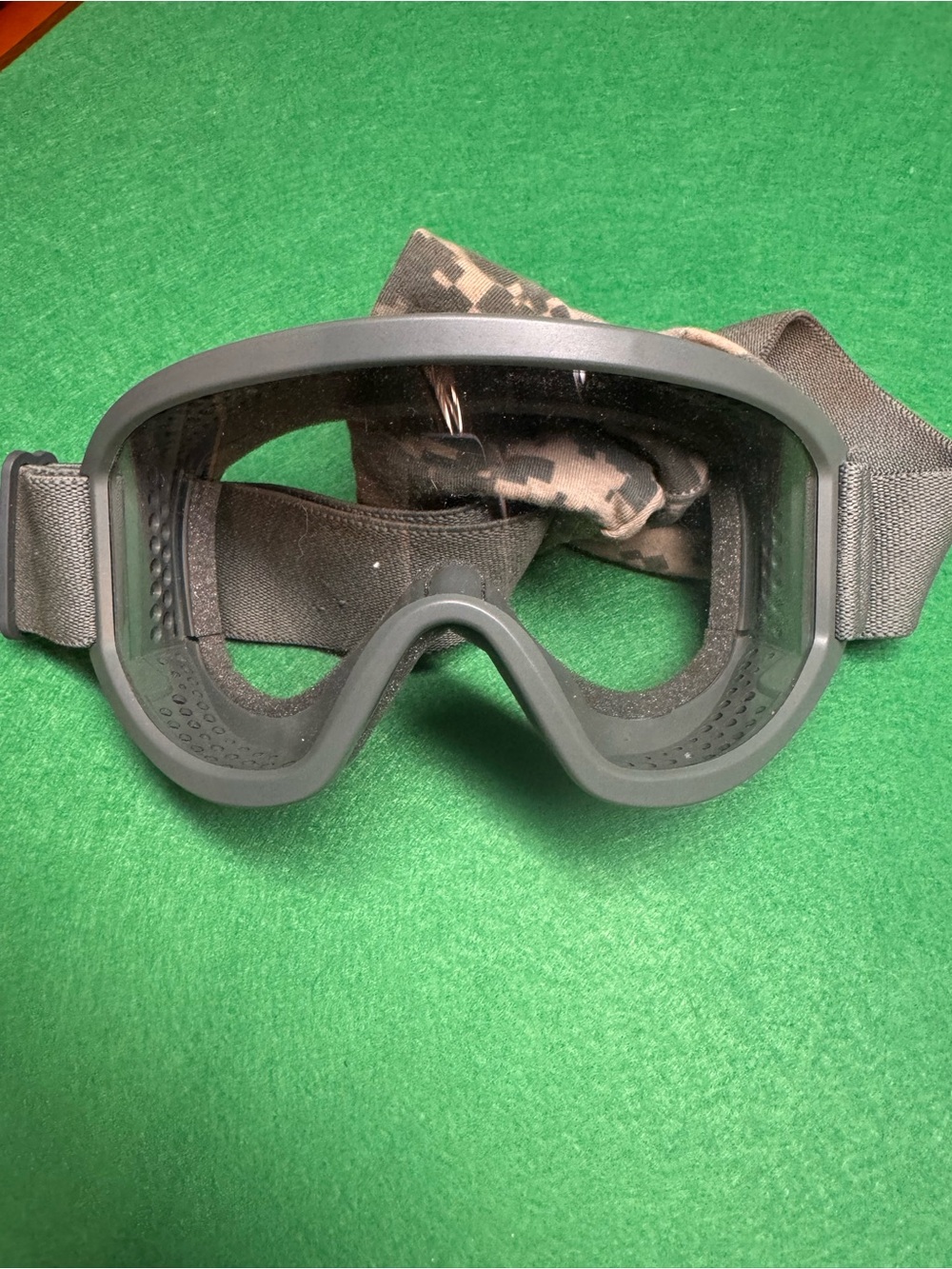 Unbranded Gray Protective tactical Goggles with Adjustable Strap